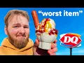 I Asked Every Drive Thru for their Worst Item
