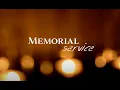 Memorial for Judy Decker August 16 2025 First United Methodist Church of Freeport IL