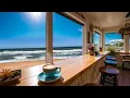 Cozy Beach Coffee Shop Ambience Spring Break Getaway Relaxing Ambient Waves Nature Sounds