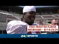 Oklahoma Football post-practice player interviews Fall Camp - 2026