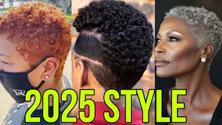 40 Unique Stylish Short Perm Hairstyles for Older Black Women Gorgeous Salt Pepper Hairstyle