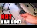 How To Fix a Dishwasher That Won t Drain GE Dishwasher NOT DRAINING