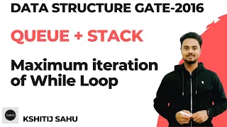 Queue Stack Problem Enqueue Dequeue Push Pop Head Top GATE DSA