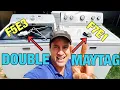 DOUBLE MAYTAG washer Service F5E1 F5E3 Lid Lock F7E1 Actuator WC465HW2 WB765FW2