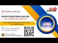 DAY 02 - Loops Decision-Making statements arrays and methods in Java Pantech eLearning
