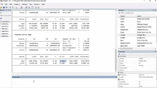finprof - Simple Linear Regression in Stata