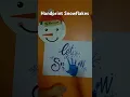 Magical Handprint Snowflakes Create Your Let It Snow Keepsake Today