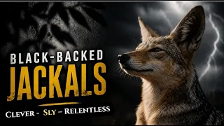black backed jackals clever sly relentless
