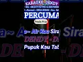 Lagu PERCUMA KARAOKE NADA PRIA #feedshorts #viral #karaoke