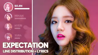 Download Girl's Day - Expectation (Line Distribution + Lyrics Color Coded) PATREON REQUESTED MP3