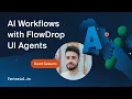 Building AI Workflows with FlowDrop UI Agents - Drupal User Group Munich