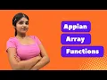 Appian Functions Appian Array Functions Appian Tutorials Low Code Development