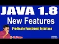 Java 1 8 New Features Predicate Functional Interface by Durga sir