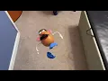 Toy story throwing mr potato head in slow motion test