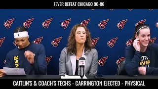 Caitlin Clark Suspended Carrington Ejected Sophie Held Back