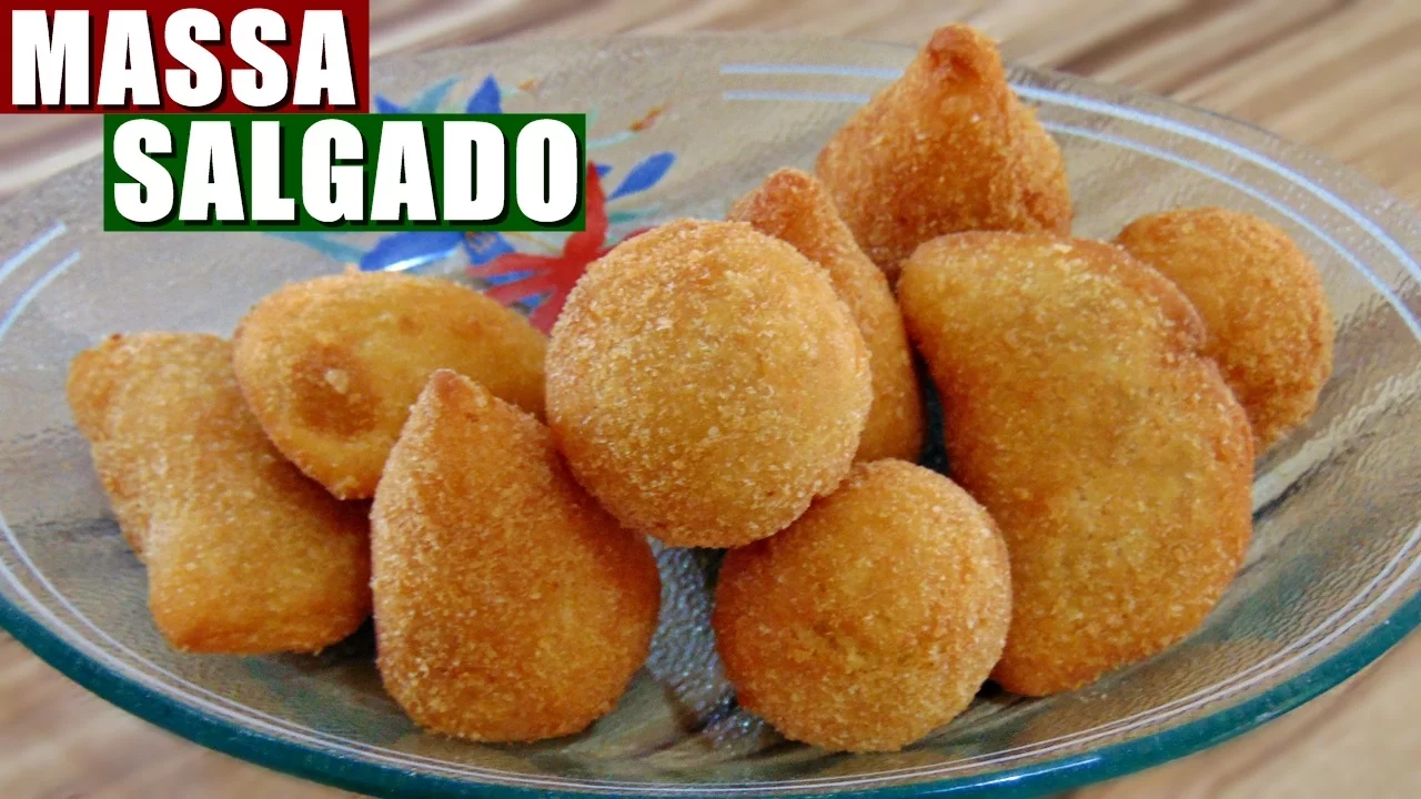 MASSA BÁSICA PARA SALGADOS FRITOS FÁCIL E RÁPIDA MENINO PRENDADO
