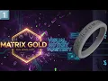 Matrix Gold Text on Curve for Custom Ring Engraving
