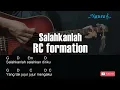 Lagu RC formation - Salahkanlah Guitar Chords Lyrics