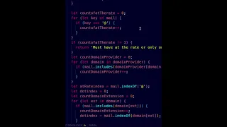 Email validation without using regex link in the description
