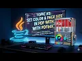 Java PDF Creation 3 Set color and page size in PDF with PDFbox AmitRanjan