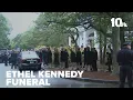 Members of the Kennedy family gather for funeral of Ethel Kennedy
