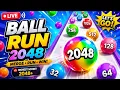 BALL RUN 2048 GAME LIVE FULL COLOR GAME BALL