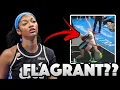 Angel Reese SHOVES Caitlin Clark in the NECK But The Refs IGNORE It