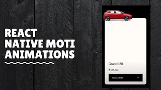 React Native Moti Animations