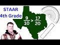 STAAR 4th Grade Math Test May 2022 questions 1 - 34