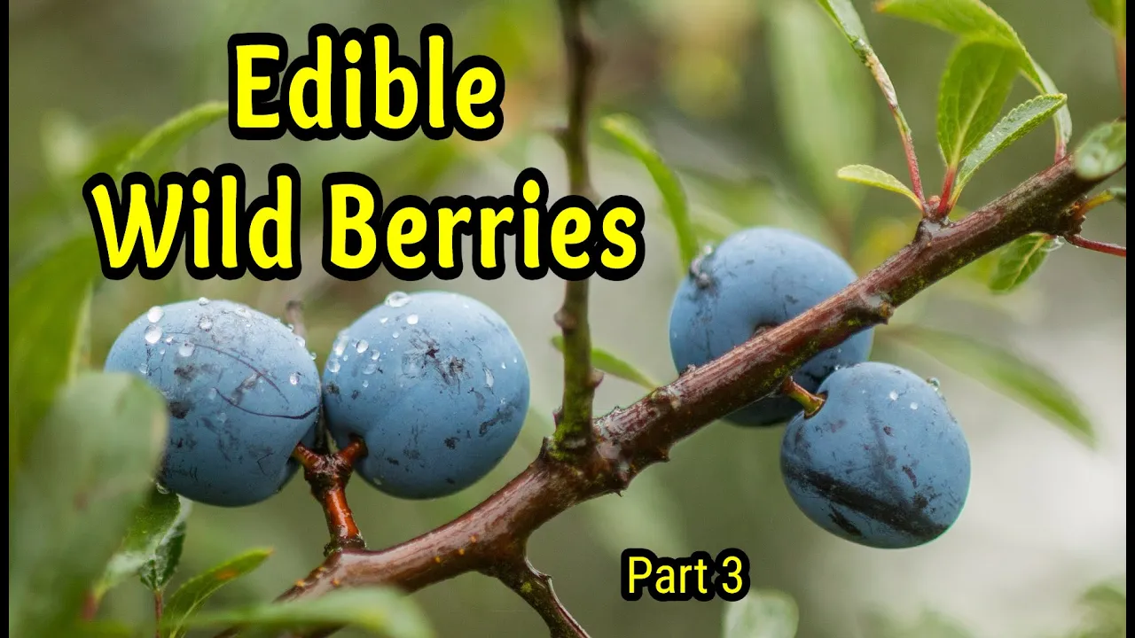 Edible Wild Berries Part 3
