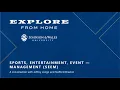 JWU Charlotte Sports Management Explore From Home