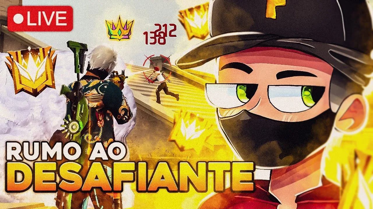 🔥 FREE FIRE DE 2018 AO VIVO!