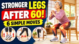 6 Exercises the Japanese do to Double Their Leg Strength After 60 — Better Than Walking Alone