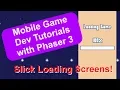 Endless Cave Ep 04 Loading Screen Phaser 3 Game Dev Tutorial