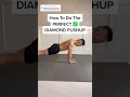 ✅ How to Do the Perfect Diamond Push-Up #shorts