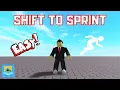 Roblox Studio Tutorial Shift to Sprint
