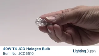 Hikari 40W T4 JCD Halogen Bulb JCD6510