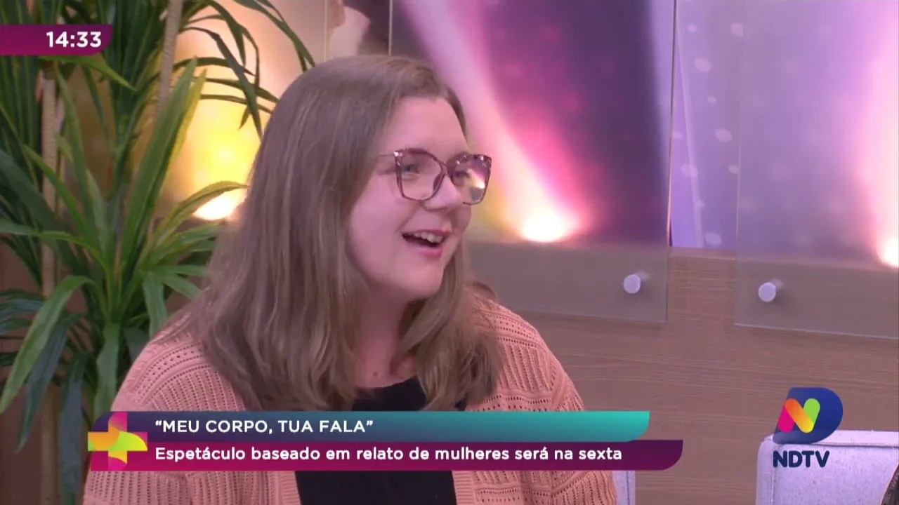 Meu corpo, tua fala: espetáculo baseado em relato de mulheres será na sexta (6)