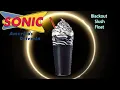 Sonic America s Drive-in Blackout Slush Float Solar Eclipse 2024 Drink Review VLOG