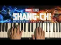 Fire In The Sky - Anderson  Paak (Piano Tutorial Lesson) | Shang-Chi and The Legend of The Ten Rings