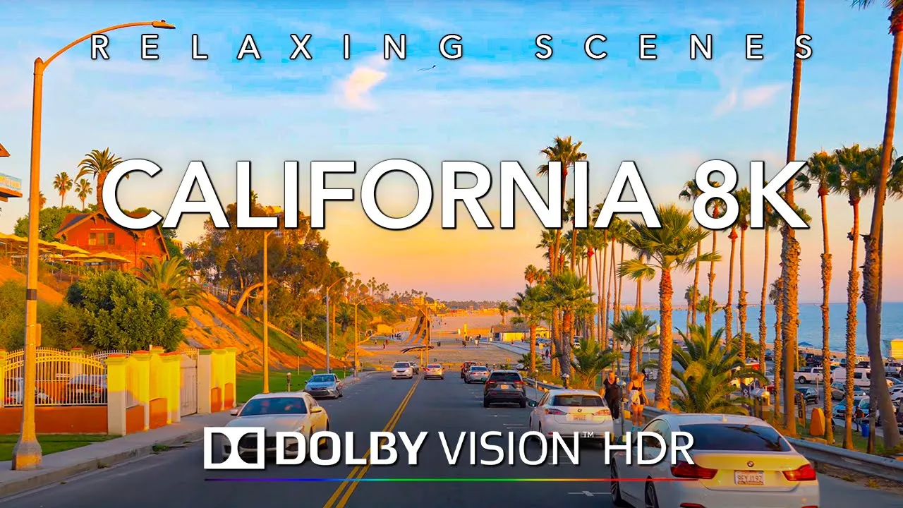 Driving Southern California 8K HDR Dolby Vision - Newport Beach to Palos Verdes Driving Southern California 8K HDR Dolby Vision - Newport Beach to Palos Verdes