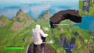 Fortnite only up chapter 3 world record 8 09