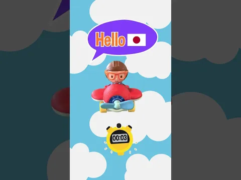 Blippi travels across the world to learn to say HI!  #blippi #shorts #toys #learning