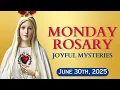 Download Lagu HOLY ROSARY 💖 Monday June 30, 2025 💖 Joyful Mysteries 💖 Today's Rosary🌹