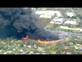 Multiple large brush fires burning in Rockland County