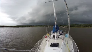 HECTIC STORM AT ANCHOR