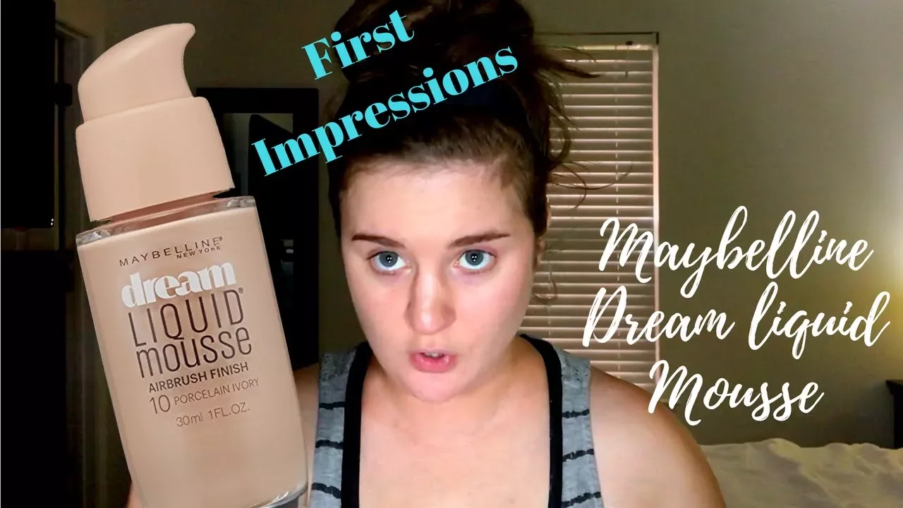 Maybelline Dream Liquid Mousse Foundation | First Impressions!