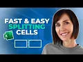 5 Ways to Make Your Excel Data Usable Splitting Cells