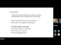 Explicit and implicit information