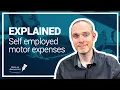 SELF-EMPLOYED MOTOR EXPENSES EXPLAINED